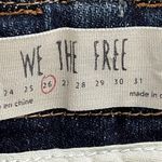 Free People Shes All That Denim Mini Skirt Sz 26 Photo 4