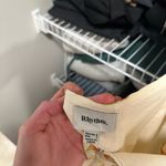 Rhythm Cream and Orange Halter Dress Photo 2