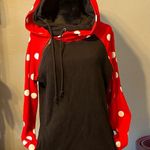 Cute black and red hoodie size medium Photo 2