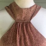 Anthropologie Elizabeth Crosby Open Back Bodysuit Blouse - Flawed Photo 3