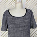 Maison Scotch Rendez Vous Tweed Shift Dress Grey Photo 4