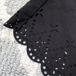 Forever 21 Black Scallop Comfy Lounge Short Photo 2