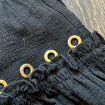 MISA Los Angeles Misa Black Pom Pom Skirt Photo 1