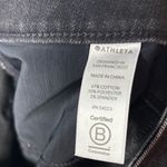 Athleta Black Skinny Jeans With Zipper Hems Size 2 Photo 6