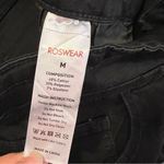 Roswear Wide Leg High Waisted Jeans Black M Size M Photo 9
