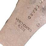 Veronica Beard Donata Suede Sandals Wedges in Pink Photo 9