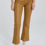 AG Adriano Goldschmied Mustard Gold The Quinn Crop Photo 0