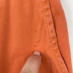 Anthropologie ‎ Paperboy Orange Straight Leg Stretch Casual Chino Capri Pants 6 Photo 5