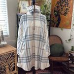 Free People  Woodstock Brushed Plaid Combo Pullover Quarter Zip Poncho Photo 1
