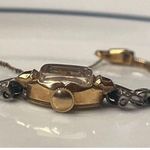 Bulova Antique Working Vintage  10K Gold Filled Art Deco Watch with Diamonds Photo 7