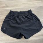Lululemon Hotty Hot Short High-Rise Long 4" Women Size 6 Black Photo 3