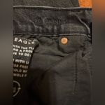 American Eagle  ‘90s Skinny Black Distressed Jeans Womens Size 10 Stretch Photo 7