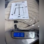 Jeanne pierre  Cream Cowl Neck Sweater Photo 6