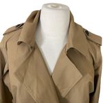 Universal Standard Leonard Cropped Trench Coat Photo 8