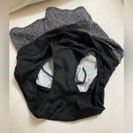 Lululemon  Track Shorts 3” Lined Black/White Size 6 Photo 4