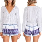Faithfull the Brand  paisley long sleeve romper Photo 1