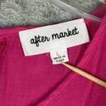 After Market Dress Women Large Pink Tiered Babydoll Dress Corquette Peasant Boho Photo 4