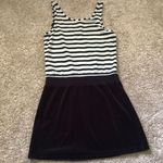 Juicy Couture vintage Y2K 90s striped velvet bottom skirt mini dress, size xs Photo 7