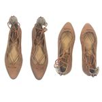 Lucky Brand ucky Brand Brown Billoh Lace-up Pointed Toe Flats Size 8M Photo 7