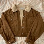 HYFVE Cropped Fur Corduroy Jacket Photo 0