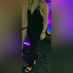 June & Hudson NWT Black Lace Trimmed Sleeveless Cropped Jumpsuit XS Photo 1