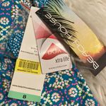 Beach House top size 8 brand new with tags color teal with white design Photo 4