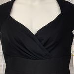 Maggy Boutique Midi Dress Size: 14p Black Size 14 Photo 1