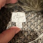 John + Jenn ANTHRO FAUX FUR TRIMMED CROPPED SWEATER S Photo 3