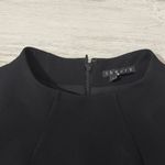 Theory  Jasneah Admiral Crepe Mini Dress Black Size 6 Photo 4
