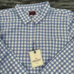 Untuckit U Blue Checkered Womens Shirt Photo 1