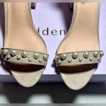 Madden Girl Bitsyy Blush Suede Block Heel With Faux Pearls Strappy Party New 9 Photo 4