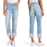 frame denim  Womens Le High Straight Jeans Distressed Size 28 Photo 1