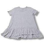 LOGO By Lori Goldstein  Top Size XL Women’s Tunic Top Flowy Top Ruffle Hem Casual Top Photo 0