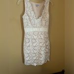 Minuet  white floral dress M Photo 2