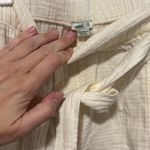 Aerie  Off White Gauzy Elastic Waist High Rise Shorts Size XXL Photo 1