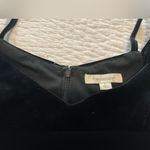 Francesca's Francesca’s Black Velvet Dress Photo 2