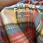 Red Plaid Christmas Pajama Set Women's XXL Jammies For Your Families New Fleece Photo 7