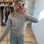 Amazon Grey Cardigan Sweater Photo 0