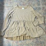 Urban Outfitters [] large peplum sweater top Photo 1