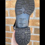 Jimmy Choo  Black Short Biker Boots 38 Photo 10