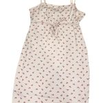 Urban Outfitters beige ribbed cherry print mini dress Photo 2