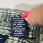 Krazy Kat  FLANNEL BUTTON UP SHIRT 100% COTTON POCKETS WOMEN SZ S GREEN PREOWNED Photo 6