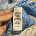 Tahari  Plus Size Funnel Neck Sweater Blue Fair Isle Pattern 3X Cabincore Soft Photo 2