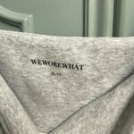 We Wore What  Corset Bodysuit Revolve NWT Gray Black Size XL $88 Retail Photo 4