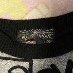 Almost Famous knit sweater with lace back (M) New Photo 2