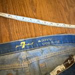 7 For All Mankind Seven for all Mankind the skinny crop and roll jeans 29 Photo 3