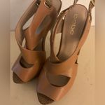 Bebe leather platform heel Strappy sandals size 8 Photo 7