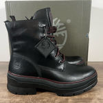 Timberland Malynn EK+ Waterproof Lace Up Jet Black Women’s Boot Size 9 #B1380A Photo 0