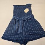 Tularosa  Laylah Romper in Indigo  Medium Photo 2