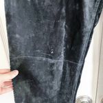 Chico's Vintage  Southwestern Black Suede Pants Photo 5